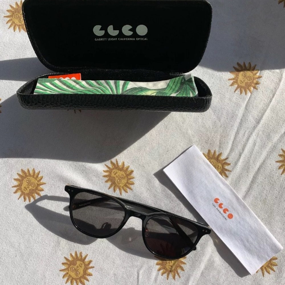 Garret Leight Beach Sunglasses